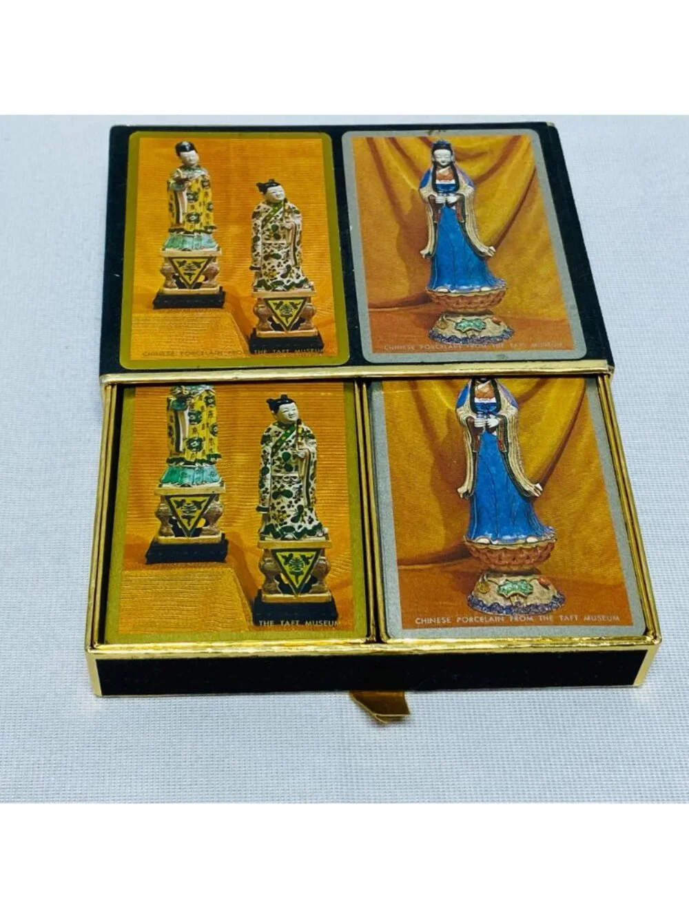 Vintage Congress Playing Cards Set Chinese Porcelain Art From The Taft Museum